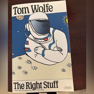 Tom Wolfe 'The Right Stuff' Art Print